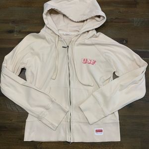 University of South Florida USF Bulls authentic vintage Red Shirt zip up hoodie